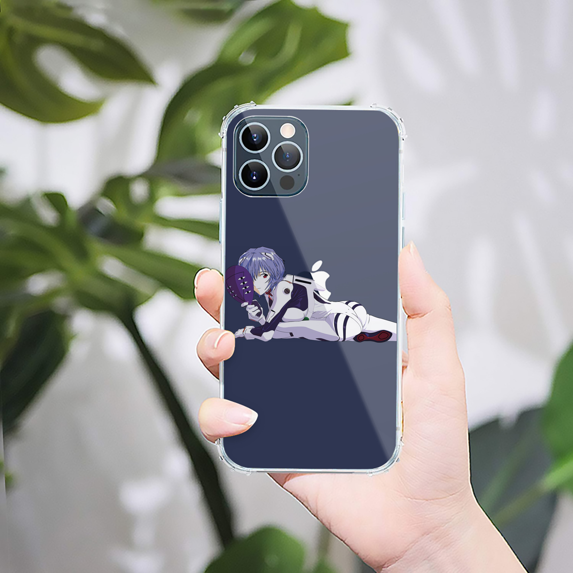 （画像用） EVA 新世紀エヴァンゲリオン 【iPhone 12シリーズ対応】透明スマホケース（クリアソフトケース）